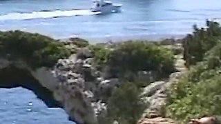 On Vacation the Huge Tits Wiggle to the Starting Signal for Fucking and Blowing - the Women Don't Miss a Beat
