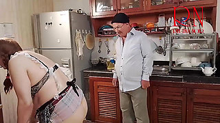 MORNING CHAOS IN KITCHEN. COMEDY NSFW STORY 284 s2