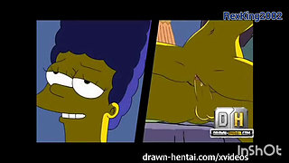 Homer Simpson cartoon porn compilation