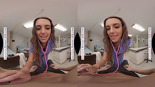 Naughty America - Sexy nurse Nolina Nyx gives you a full medical exam while riding your big cock!!!!