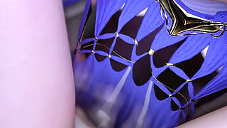 3D Cute Cosplay Babe Naked Her Pink Pussy Got Fucked so Hard