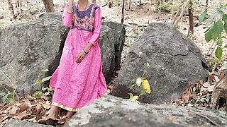 A College Girl Was Hardcore Fucking by Her Teacher After College in Jungle, a Hottest Girl Was Sex with Her Boyfriend in Jungle