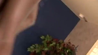 Ebony babe and blonde slut getting pussies fucked in interracial orgy