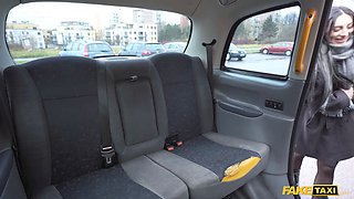 Faux taxi hot nurse in uniform gives driver a fellate and fuck before a encounter