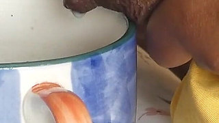 Serving Tea with Milk