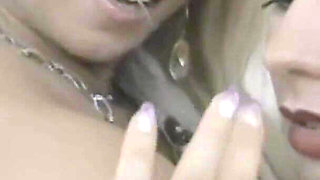 Busty Lesbians, the MILF and the Young Girl Lesbianized on the Bed