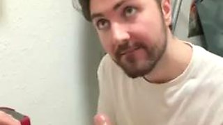 Making my latin friend cum in my mouth