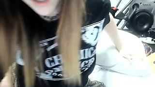 Emo Teen Becka Solo Webcam Masturbation Porn
