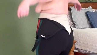 BBW Whore Strips Down and Jiggles Her Fat Body