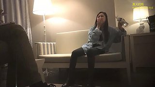 91 Mr. Chen made an appointment with two girls to play double flights 01: Interracial, Masturbation  Creampie Porn
