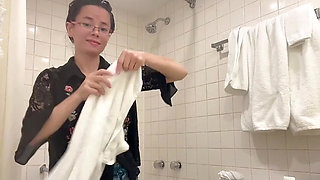 In the Bathroom Subcribe Me for Watch More