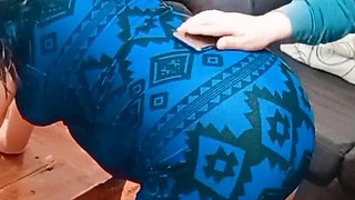 Big Ass Stepmom Finds Her Stepson's Cell Phone and Fucks It on All Fours.