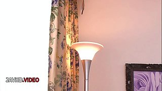 Steamy Japanese Doll Gives Blowjob Prior To Hard Sex Session