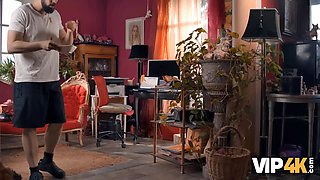 Karel C. tricked his neighbor into an orgasmic romp with his hot redhead Mature