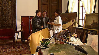 DP with a Busty Brunette