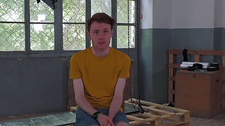 Skinny Lad Endures Anal Torment