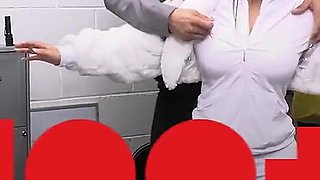 Dirty Blonde MILF Eats the Principal’s Ass and Lets Him Ram Her Pussy Hard to Keep Her Stepdaughter at College