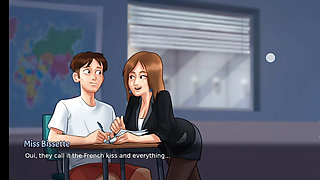 Student fuck teacher in classroom