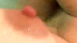 Hairy pussy underwater bathtub