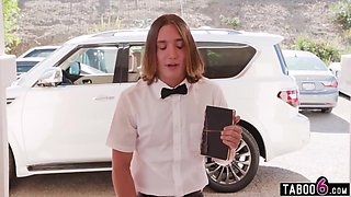 Reverse Gangbang Of Innocent Bible Guy When Visiting A House Full Of Milfs - Andi Anderson And Adira Allure