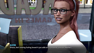 Timestamps: Lost Love #01 - Hot Busty Smoking Red Head Stepsister Loves To Undress White She Smokes