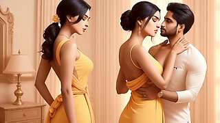 Desi couple's wild romance leads him to unload inside her pussy