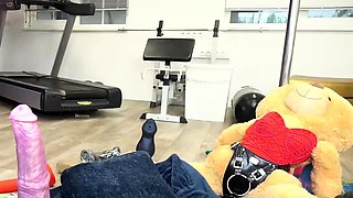 College coed amateur blonde big sex toy EXGF