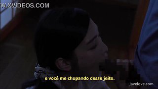 My brother-in-law revealed our secret (Subtitled) Suzu Honjou