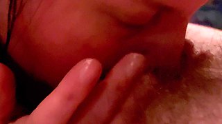 Amateur Blowjob by Hot Wife