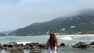 What Would I Wear on a First Date to the Beach Try on Petite Redhead Leverageurassets - 58