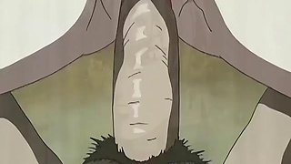 BDSM anime teens enslaved for businessmens pleasure