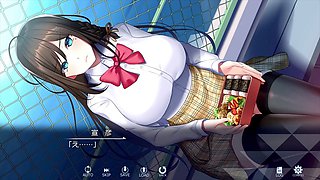 Anime lovers explore intense ass action in this eroge adventure
