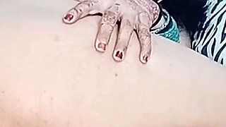 Anal Sex on Skype Video Call Sex with Customer Getting Dildo in Ass Dirty Hindi Talking Hot