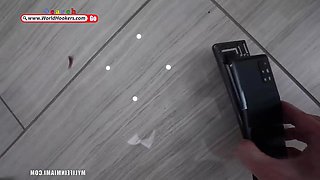 Spic hot babe amazing POV sex