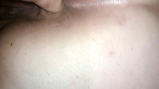 Close up fingering of ass and pussy!
