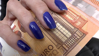 My Long Blue Fingernails Make You Weak, JOI, Lady Victoria Valente