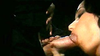 Cute brunette gives blowjob before hardcore fuckin