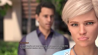 Husband's Boss Fucks His Wife - Big Tits Cheating Cuckold Story - HD 3D Sex