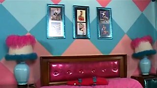 Big cock EXGF interracial busty geek coed blowjob