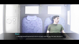 A Ghostly Desire Ep 1 Dayna and Marc Hugged Each Other
