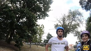 Hunt4k. cheating wifey is nailed in her mouth and muff by the stranger