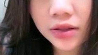 Big tit MILF does close up while dildoing her pussy