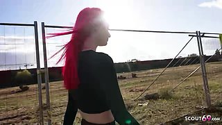 GERMAN SCOUT - Skinny Redhead Casting