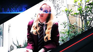 Lovely doxie - handjob movie - British Teens