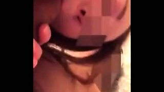 Cheating Russian Girl Sucks a Cock While Talking to Her Husb
