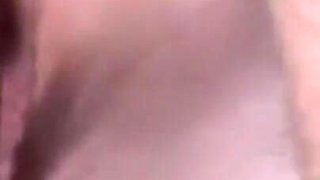 A young blonde bride with big tits in a nasty threesome with double penetration