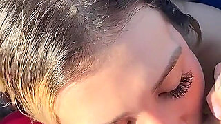 On Vacation at the Beach with Stepbrother and We End up Having Sex, Big Cumshot in My Pink Pussy