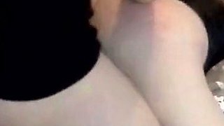 Gothic German Amateur Takes Big Cock Doggy Style