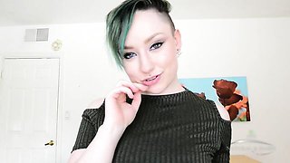 Captivating chippie - spreading pussy clip - ATK Hairy