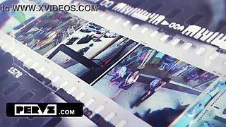 Shoplifter's Humiliation: Fucked by Four Loss Prevention Officers